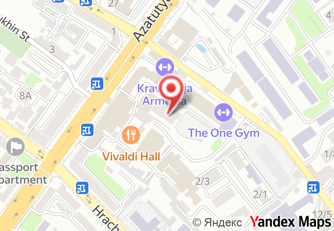 Бизнес-парк B Plaza, проспект Азатутян 24/31, Ереван